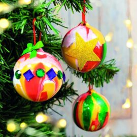 Make It Morning Ceramic Bauble