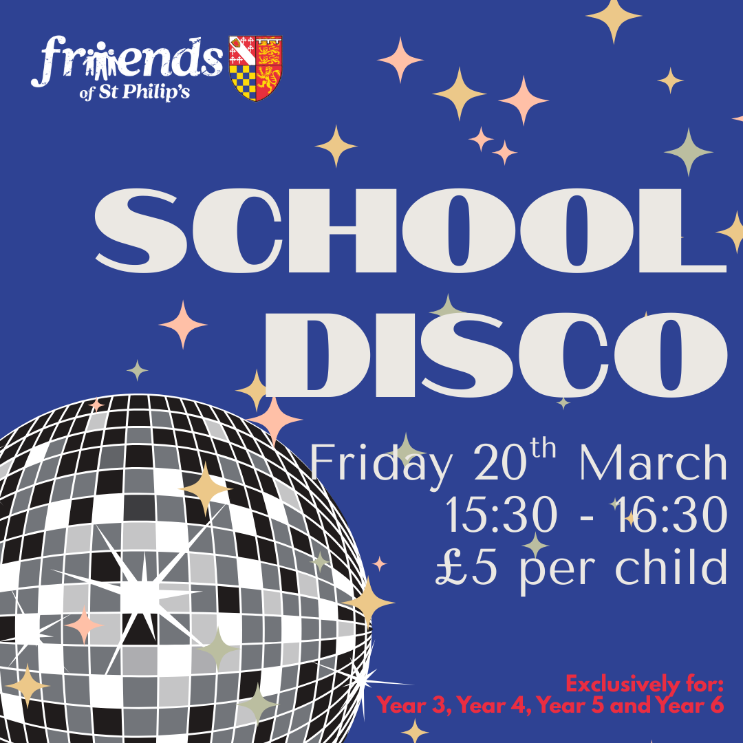 School Disco - Year 3, 4, 5 & 6
