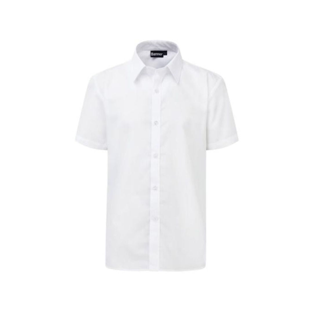 School Shirt Short-Sleeved